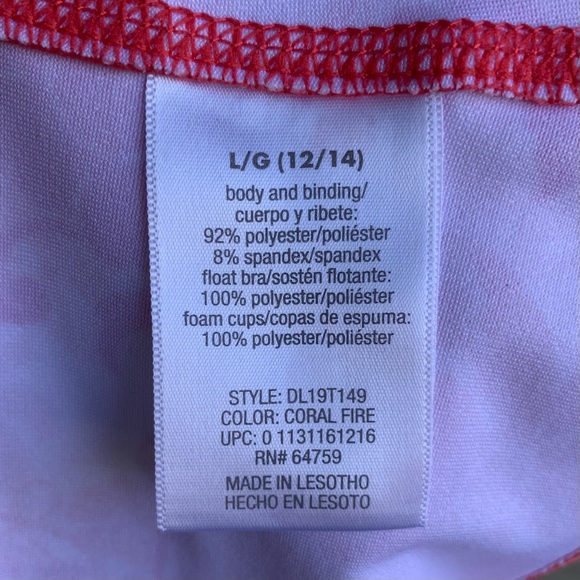 •Danskin•. Athletic Racer Back Top - Size Large - Picture 7 of 8